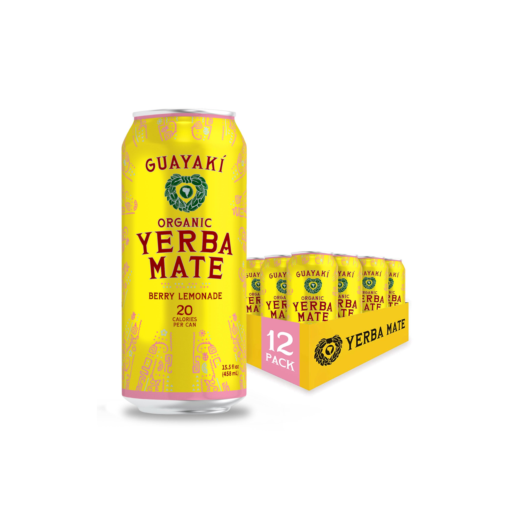 Yerba Mate Berry Lemon 12/15.5oz +0.60CRV