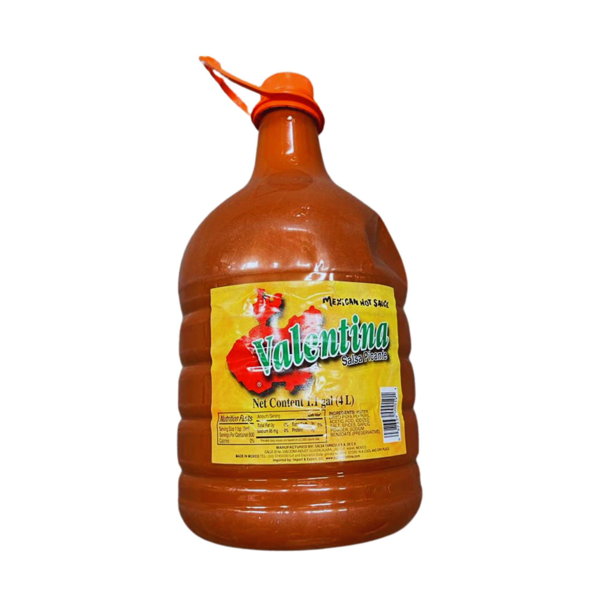 Valentina Original Sauce 3/1.1 Gal