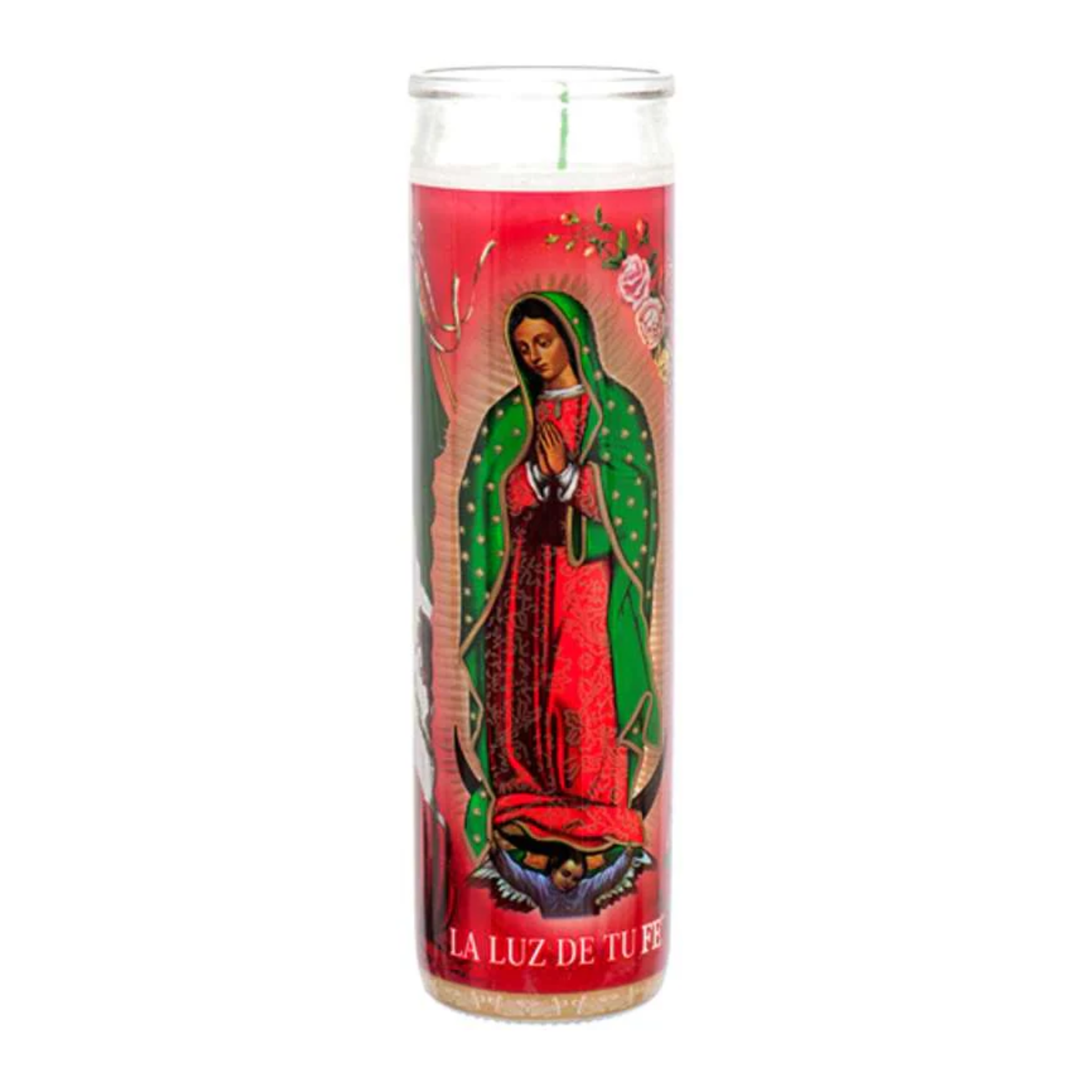 Religious Candle Virgen De Guadalupe 12/1ct