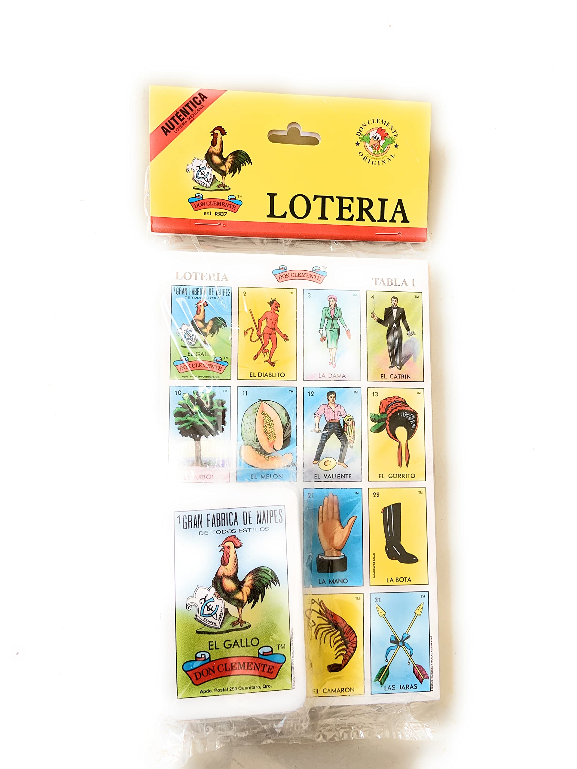 Don C Loteria Bag 10/20 Cards