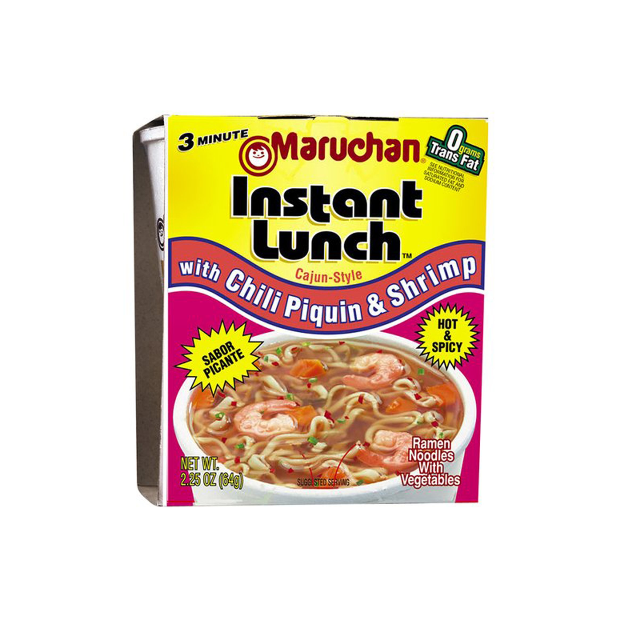 Maruchan Ramen Chili Piquin & Shrimp Cup 12/2.25oz