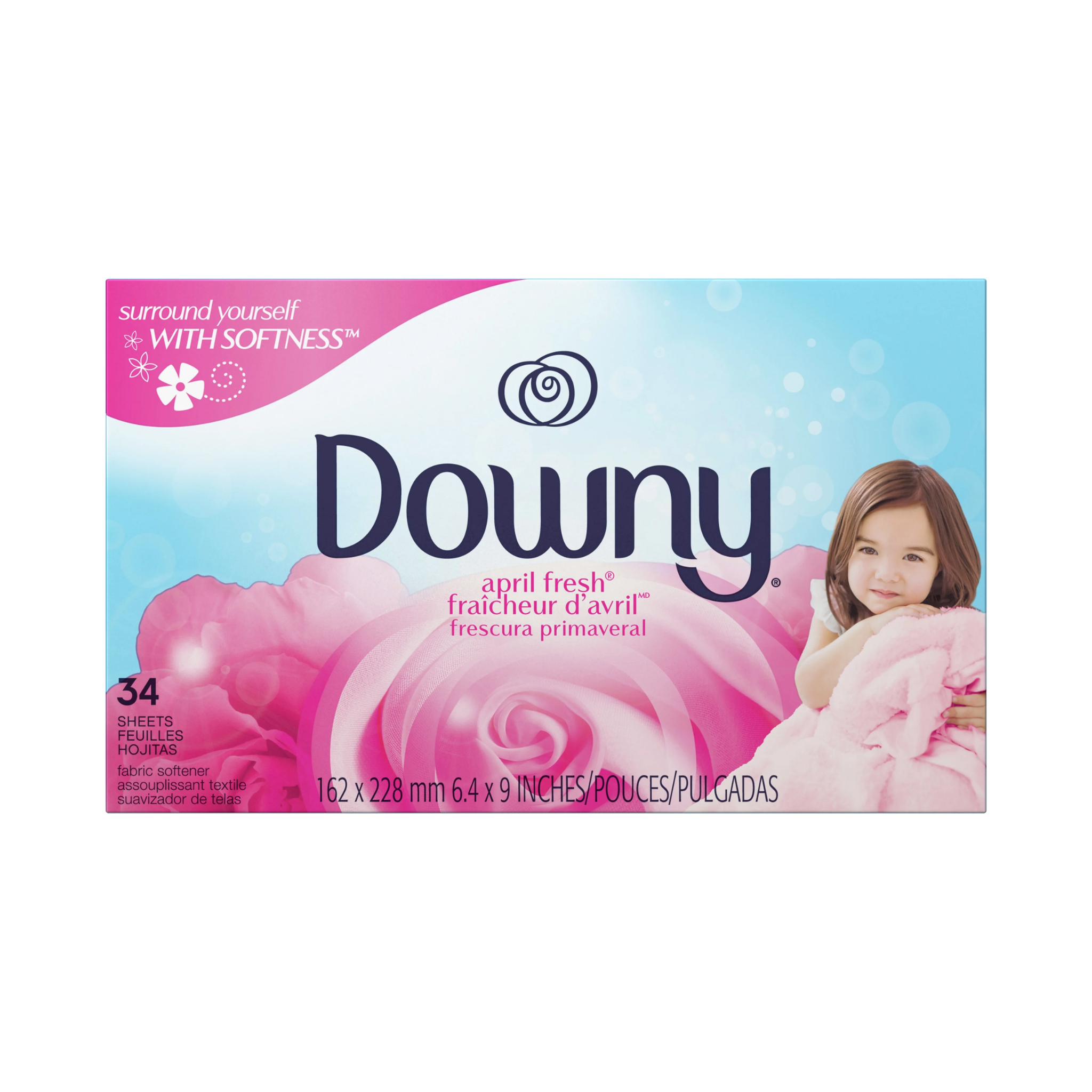 Downy Sheets April Fresh 12/34ct