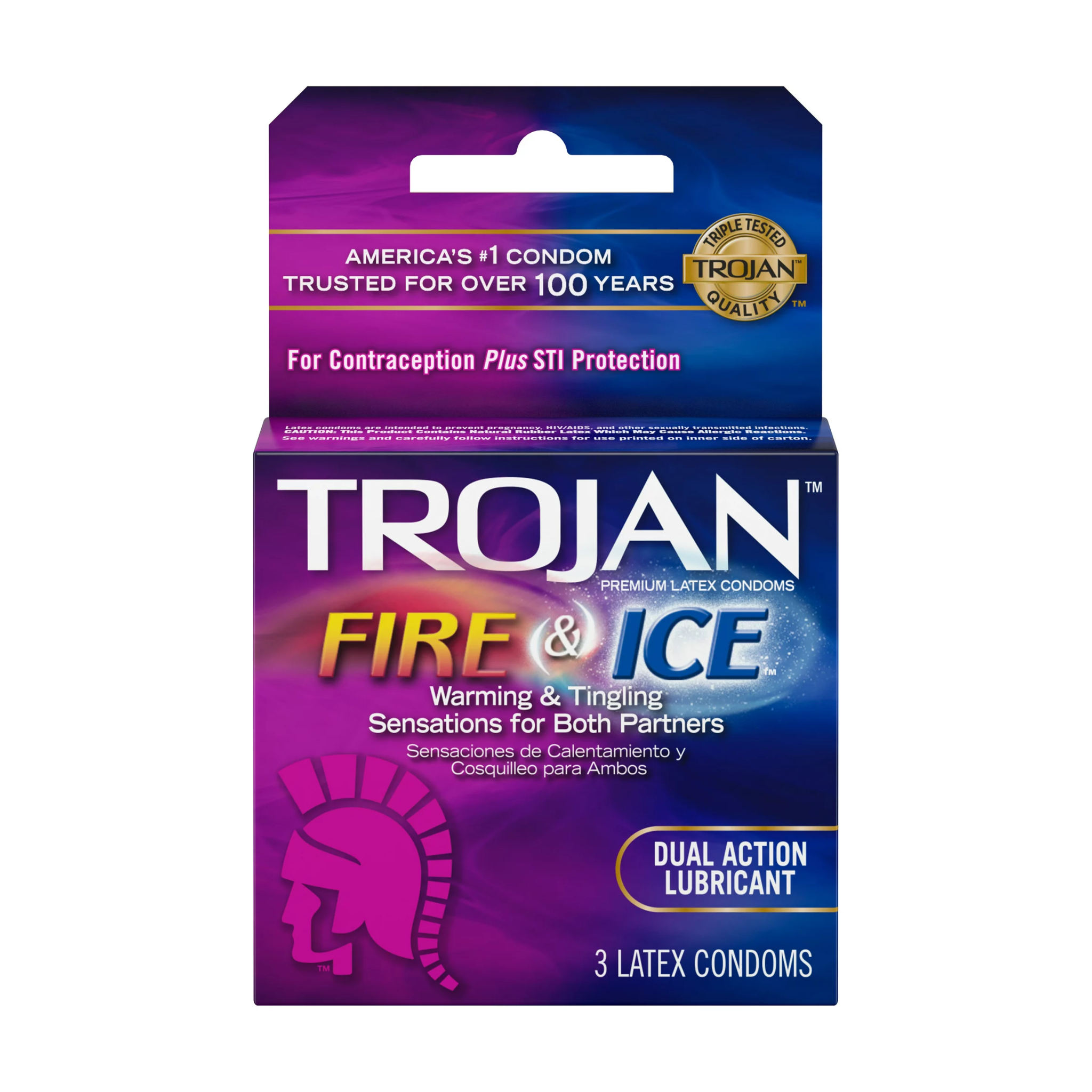 Trojan Fire & Ice 6/3ct