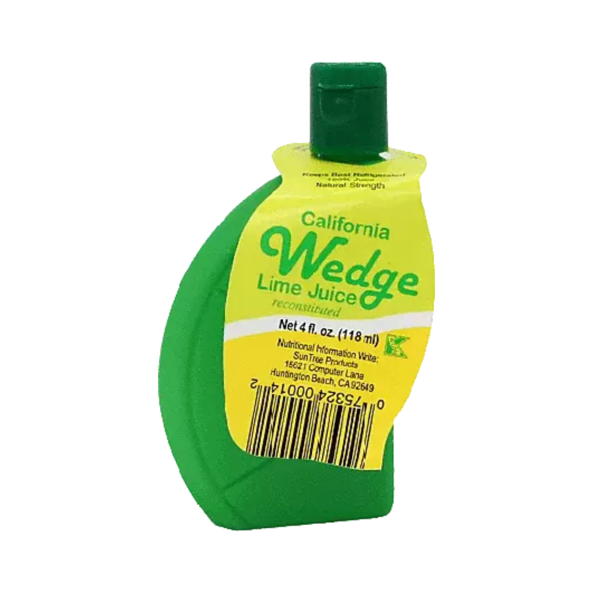 Wedge Lime Juice 4/4oz