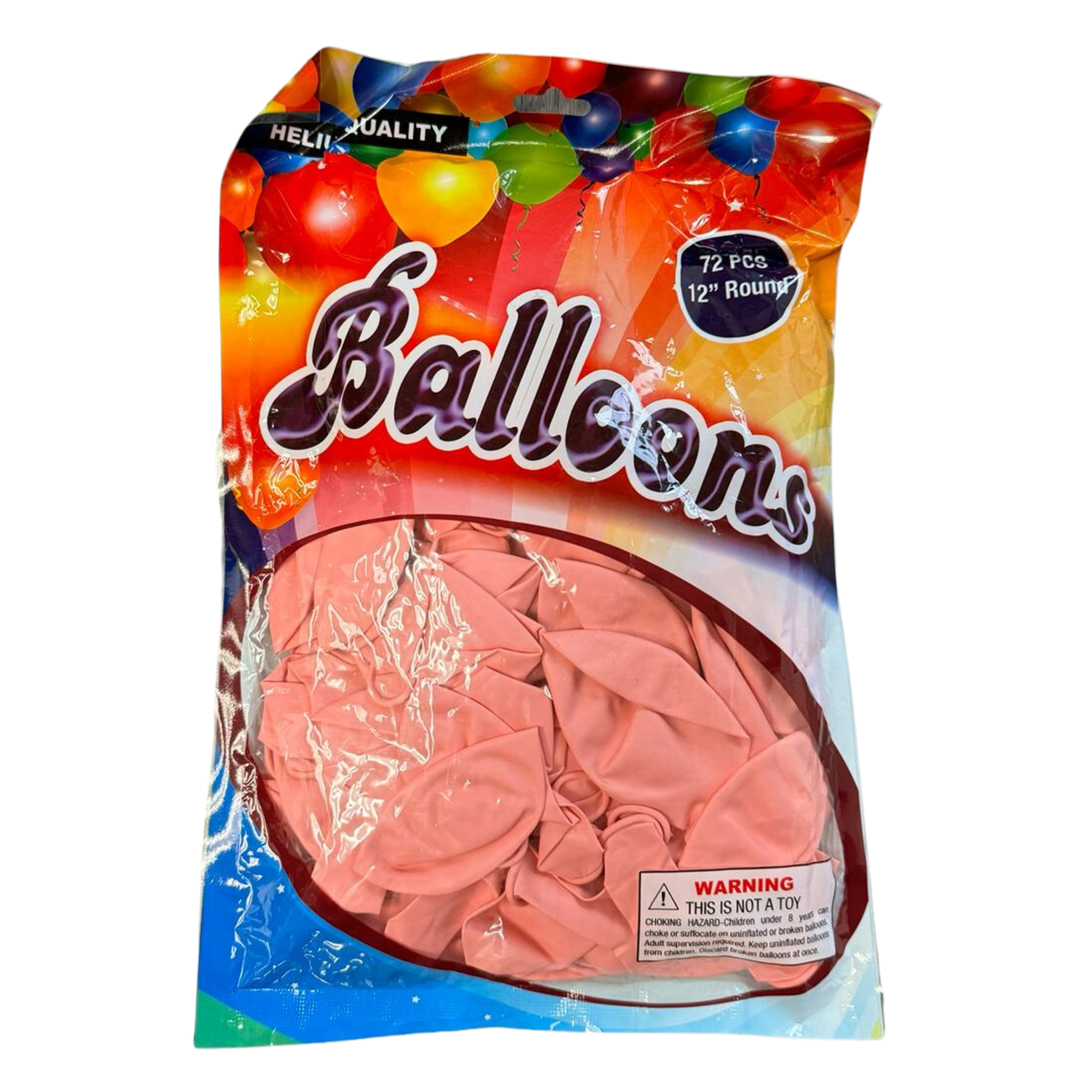 Balloons Pink 3/72ct