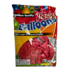 Balloons Red Metallic 12/10ct