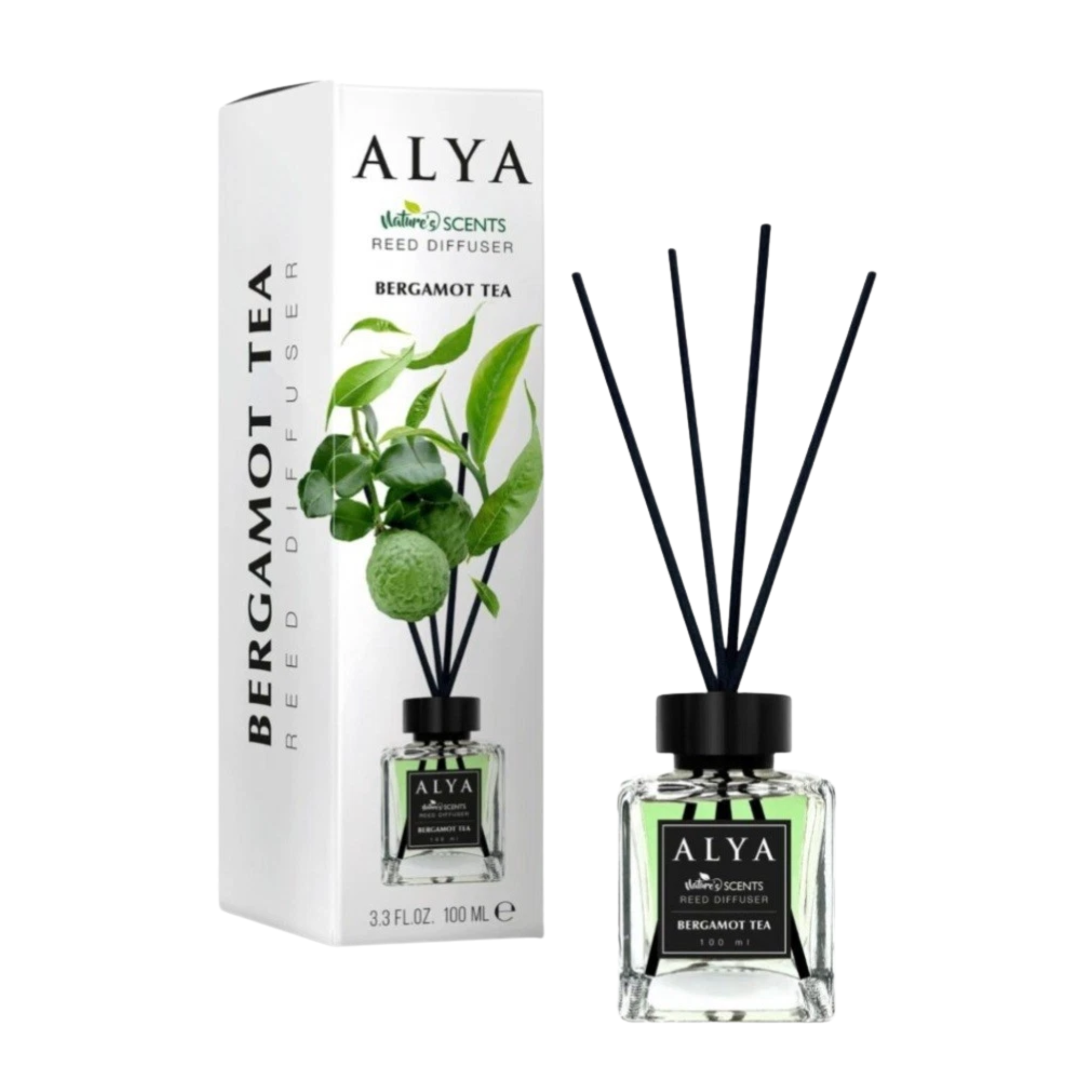 ALYA Reed Diffuser Bergamont Tea 12/3.3oz