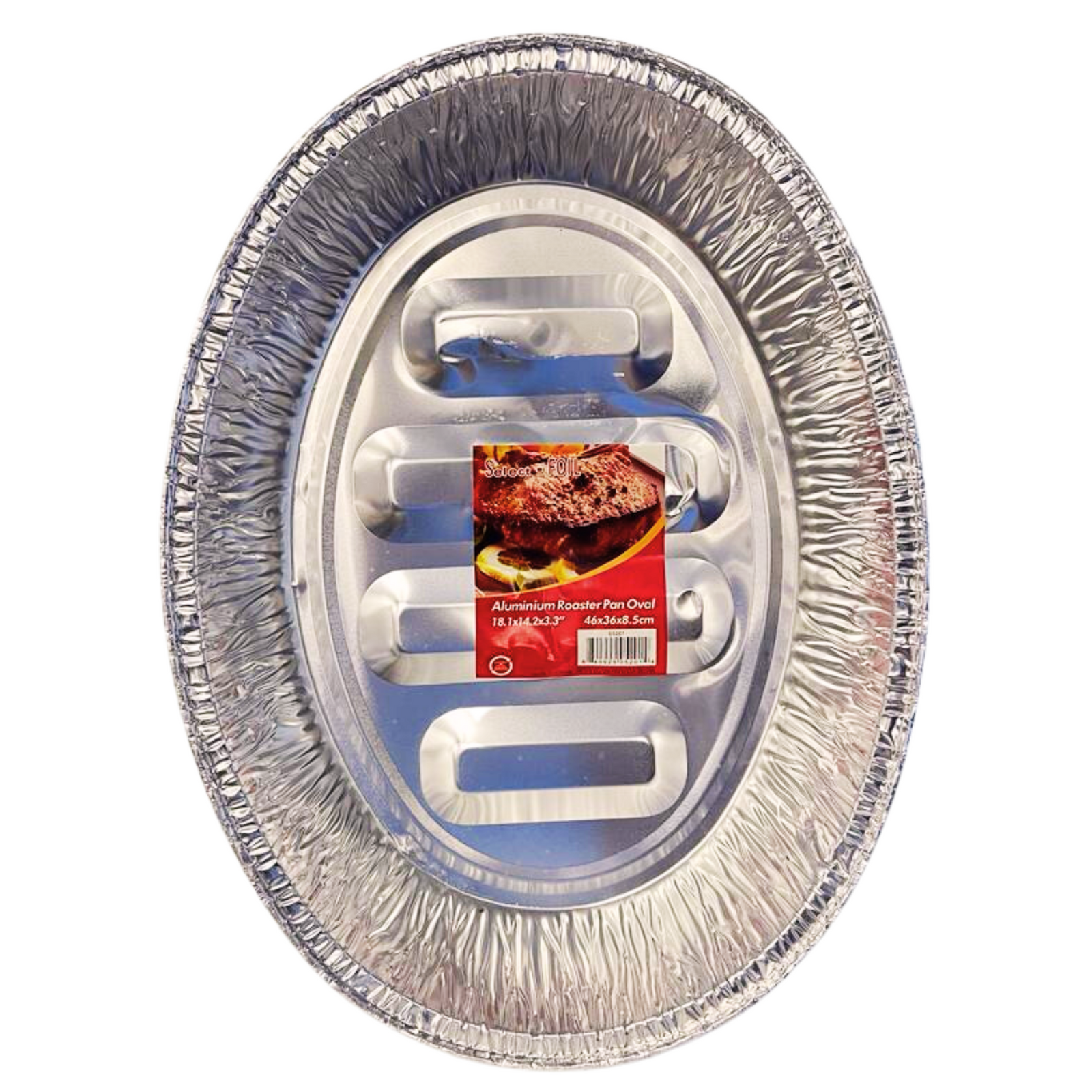 Aluminum Pan Oval 18"x14"