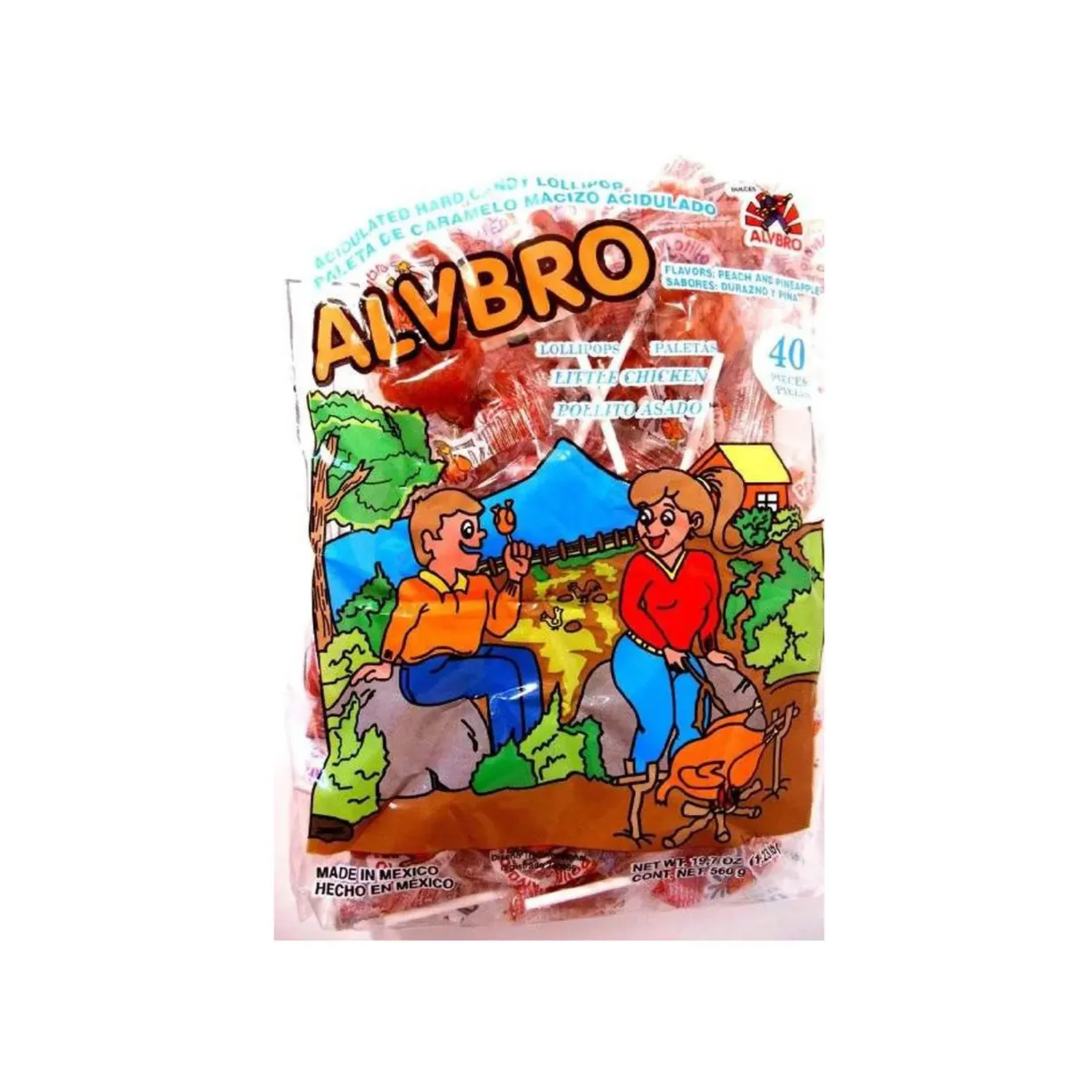 Alvbro Pollito Asado 40ct