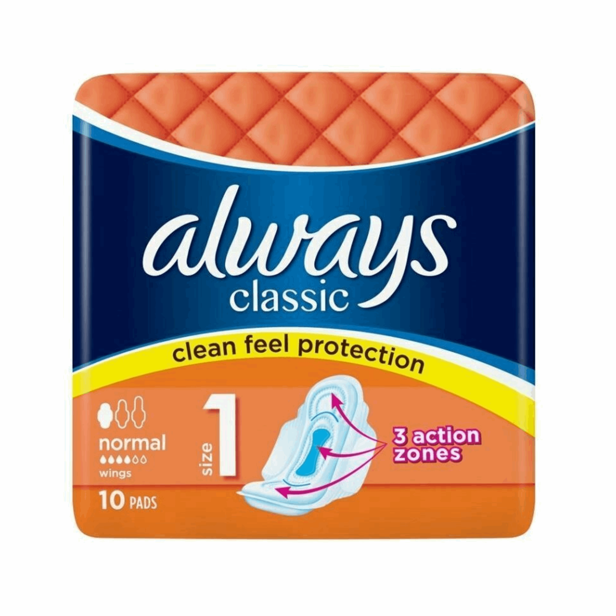 Always Classic Size 1 Normal 16/10ct**259268