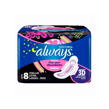 Always Nocturna Suave 12/8ct