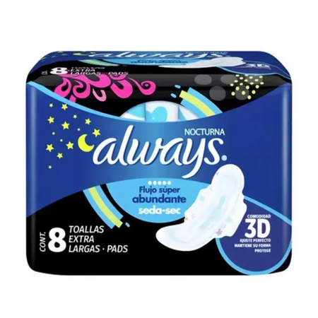 Always Nocturna Seda-Sec 12/8ct
