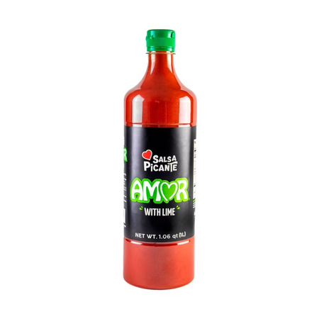 Amor Hot Sauce w/ Lime 12/1L