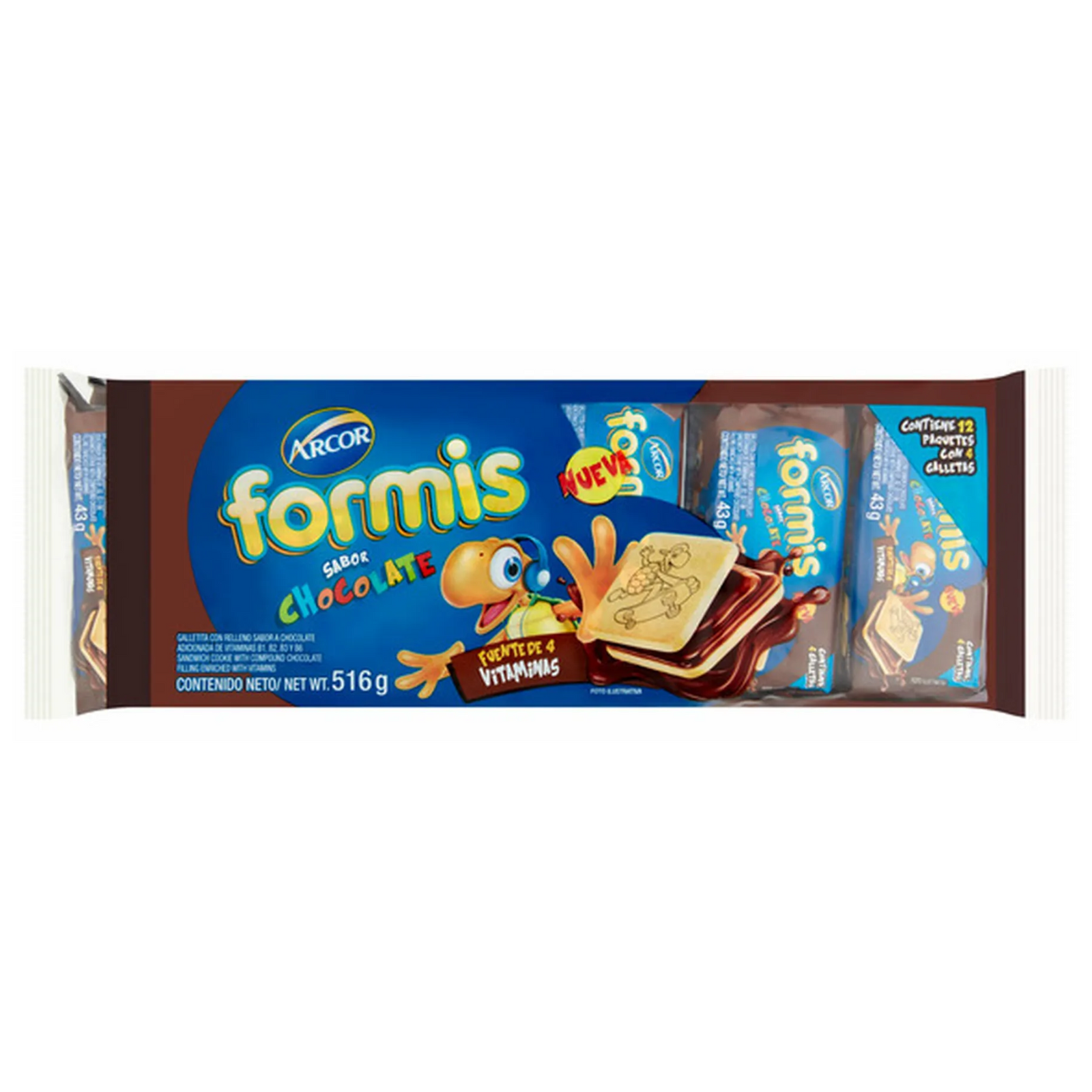 Arcor Formis Chocolate 12/516g