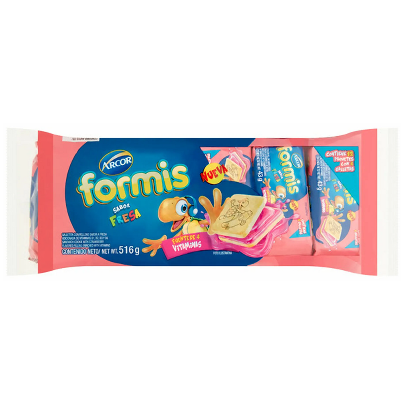 Arcor Formis Fresa 12/516g