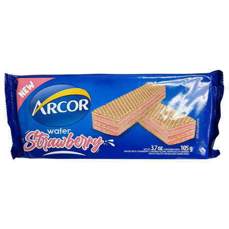 Arcor Wafer Strawberry 48/3.7oz