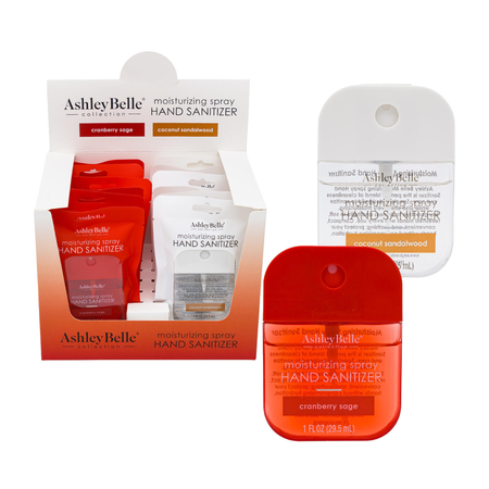 Ashley Belle Spray Hand Sanitizer Cranberry/Coconut 12/1ct
