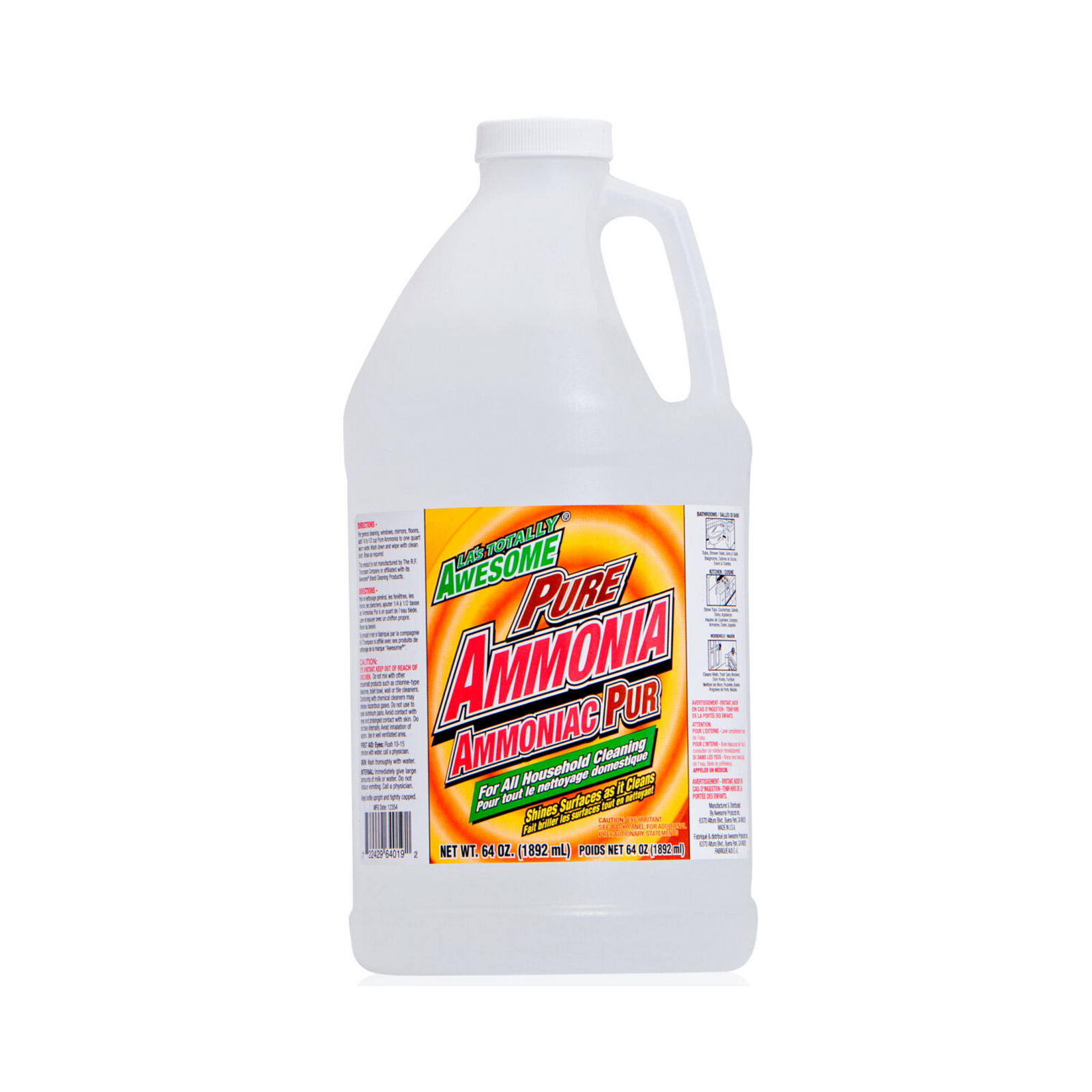 Awesome Ammonia Clear 6/64oz