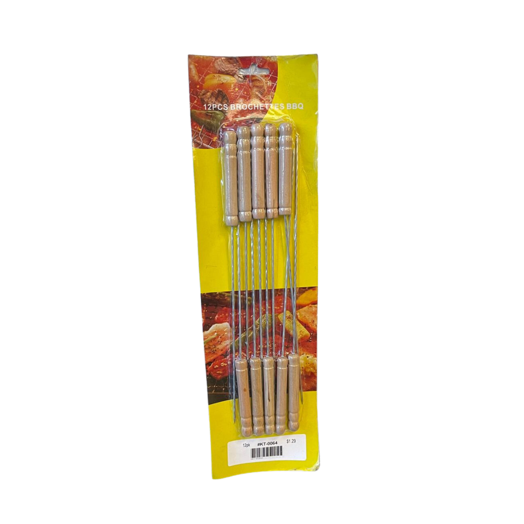 BBQ Skewers 12/10ct