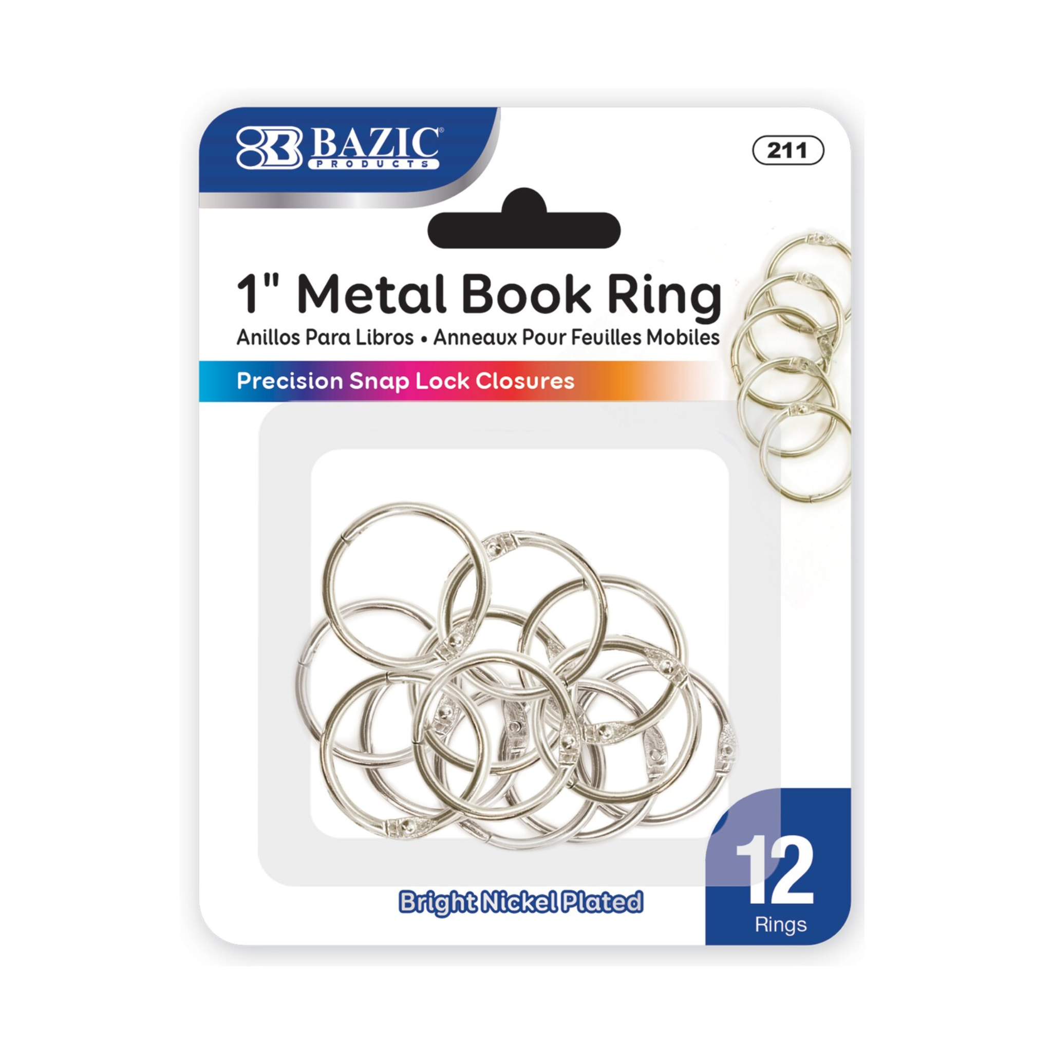 Bazic Book Ring 12/10ct