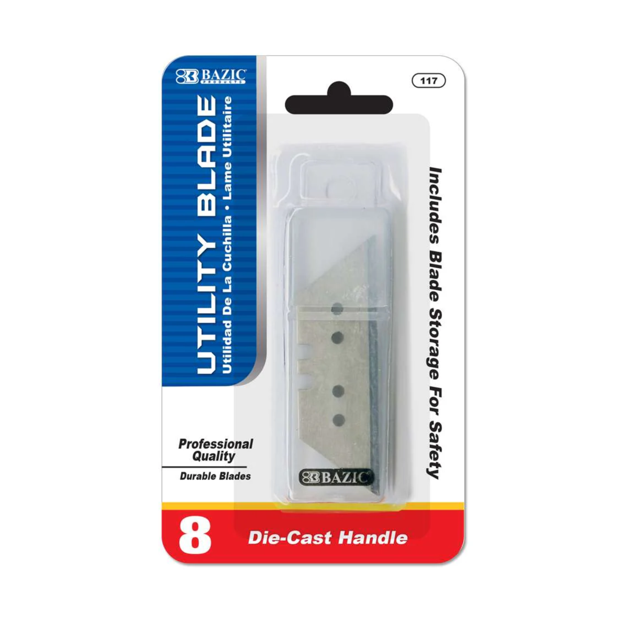Bazic Utility Blade 12/8ct
