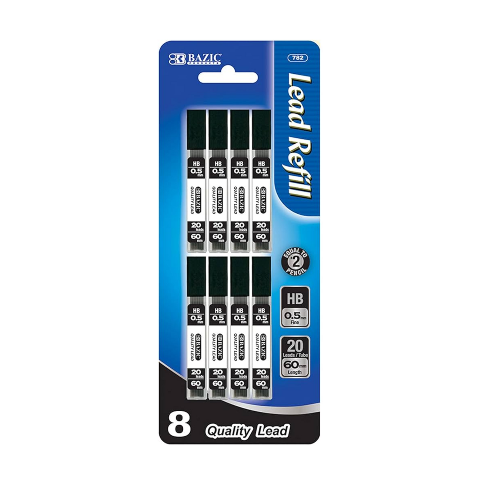 Bazic Lead Refill 12/8ct/0.5mm