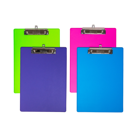 Bazic Plastic Low Profile Clipboard 12/1ct