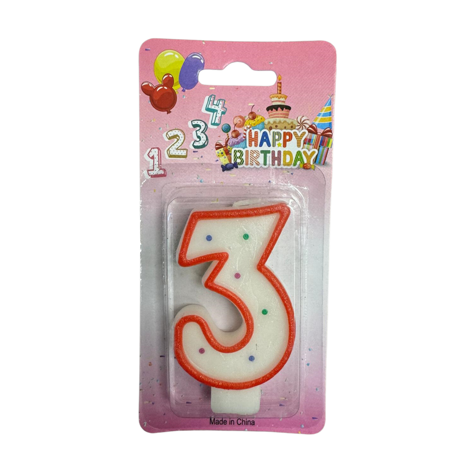 Birthday Candle #3 24/1ct