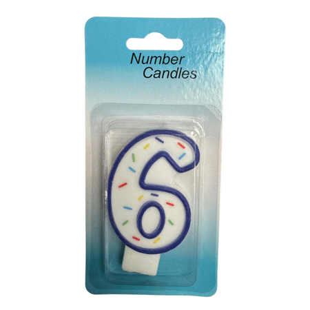 Birthday Candle #6 24/1ct