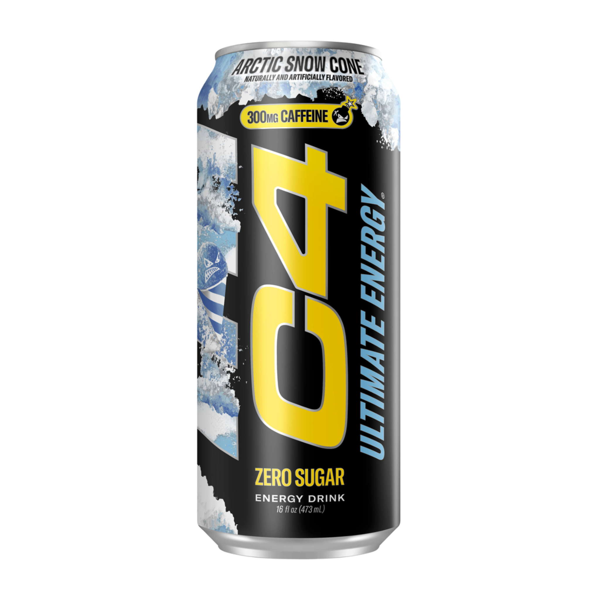 C4 Arctic Snow Cone Energy Drink 12/16oz +0.60CRV