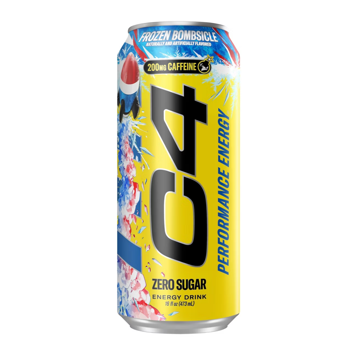 C4 Frozen Bombsicle Energy Drink 12/16oz +0.60CRV
