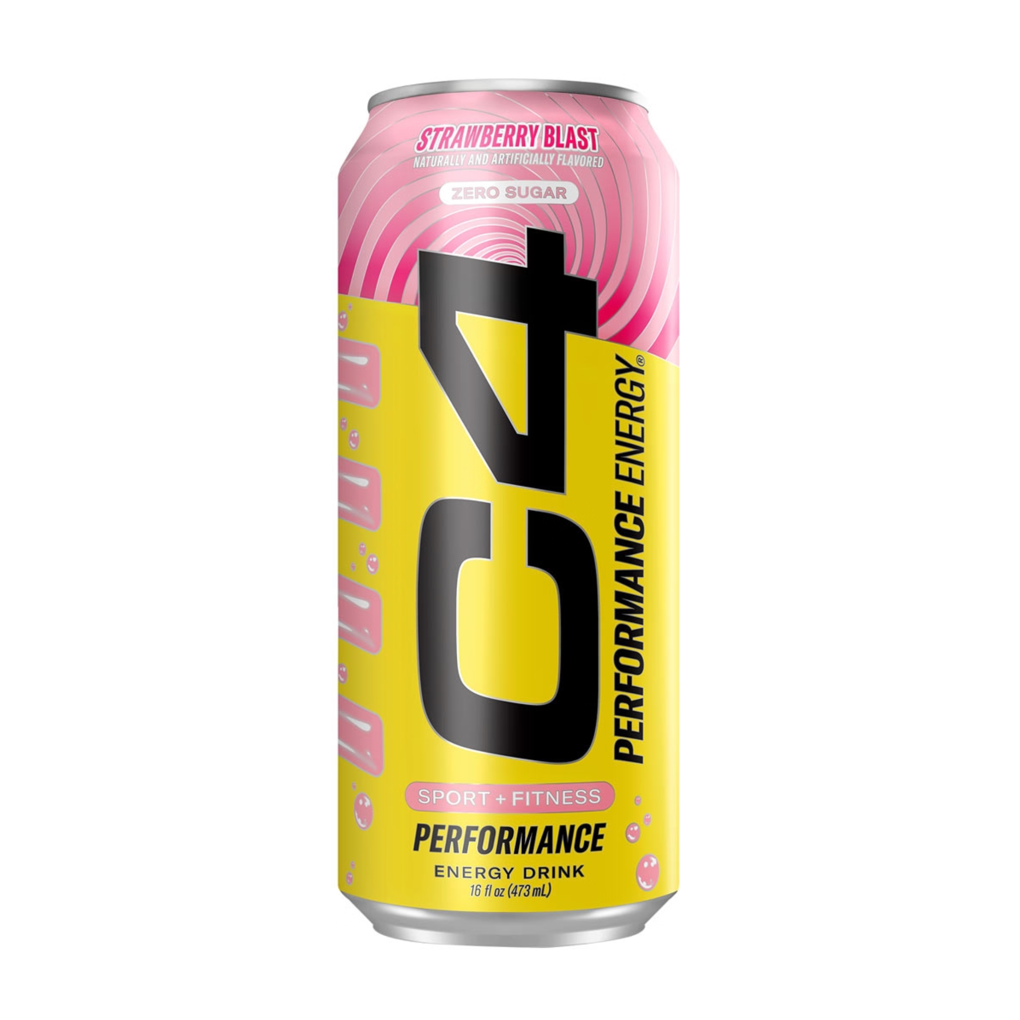 C4 Strawberry Blast Energy Drink 12/16oz +0.60CRV
