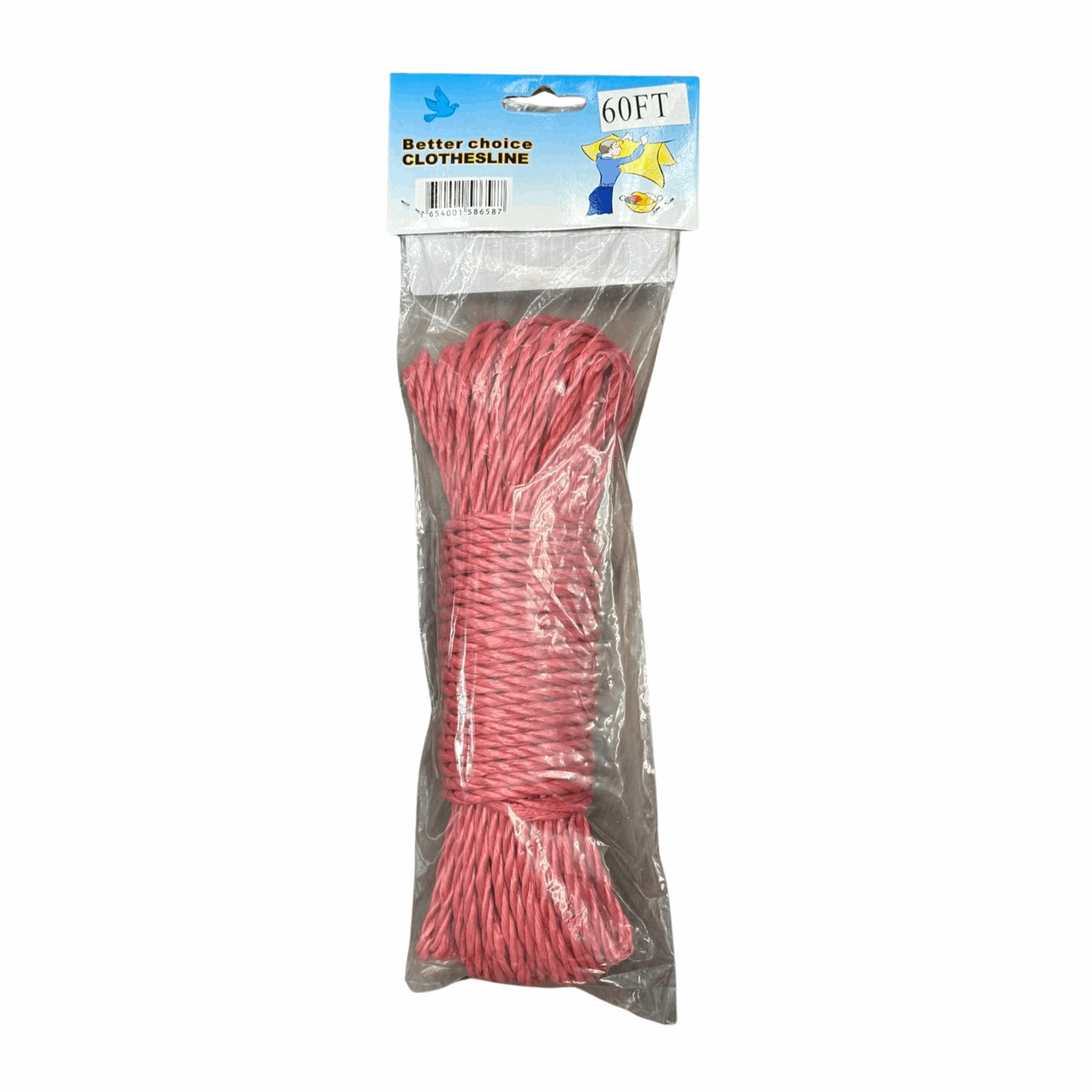 Clothes Line 60ft 12/1ct