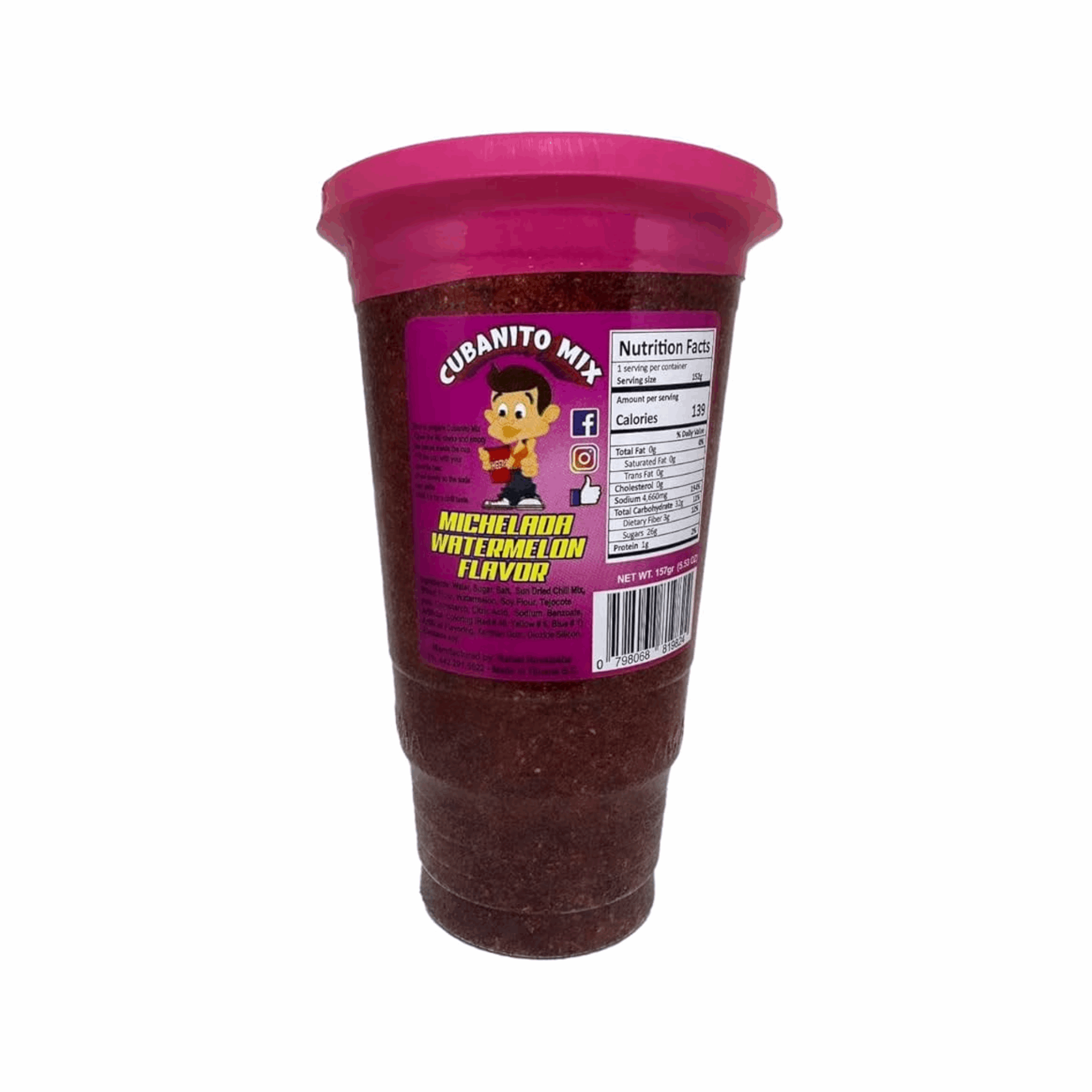 Cubanito Michelada Watermelon 12/1ct