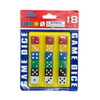 DJH Colored Dice 12/18ct