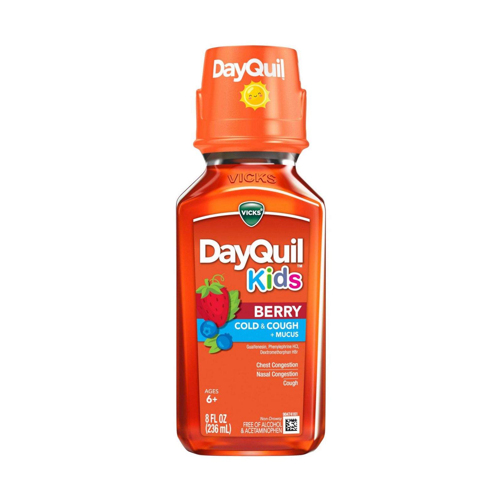 DayQuil Kids Berry Cold & Cough 1/8oz