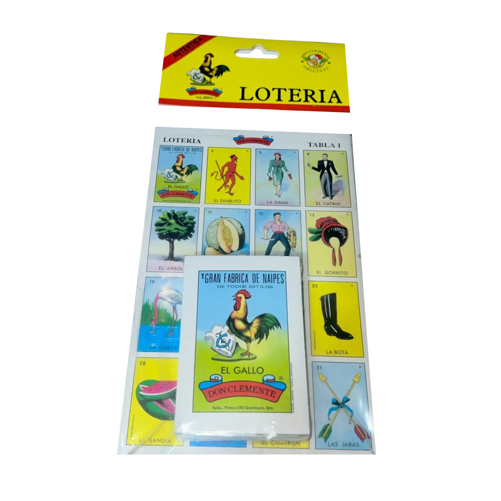 Don C Loteria Bag 10/10 Cards