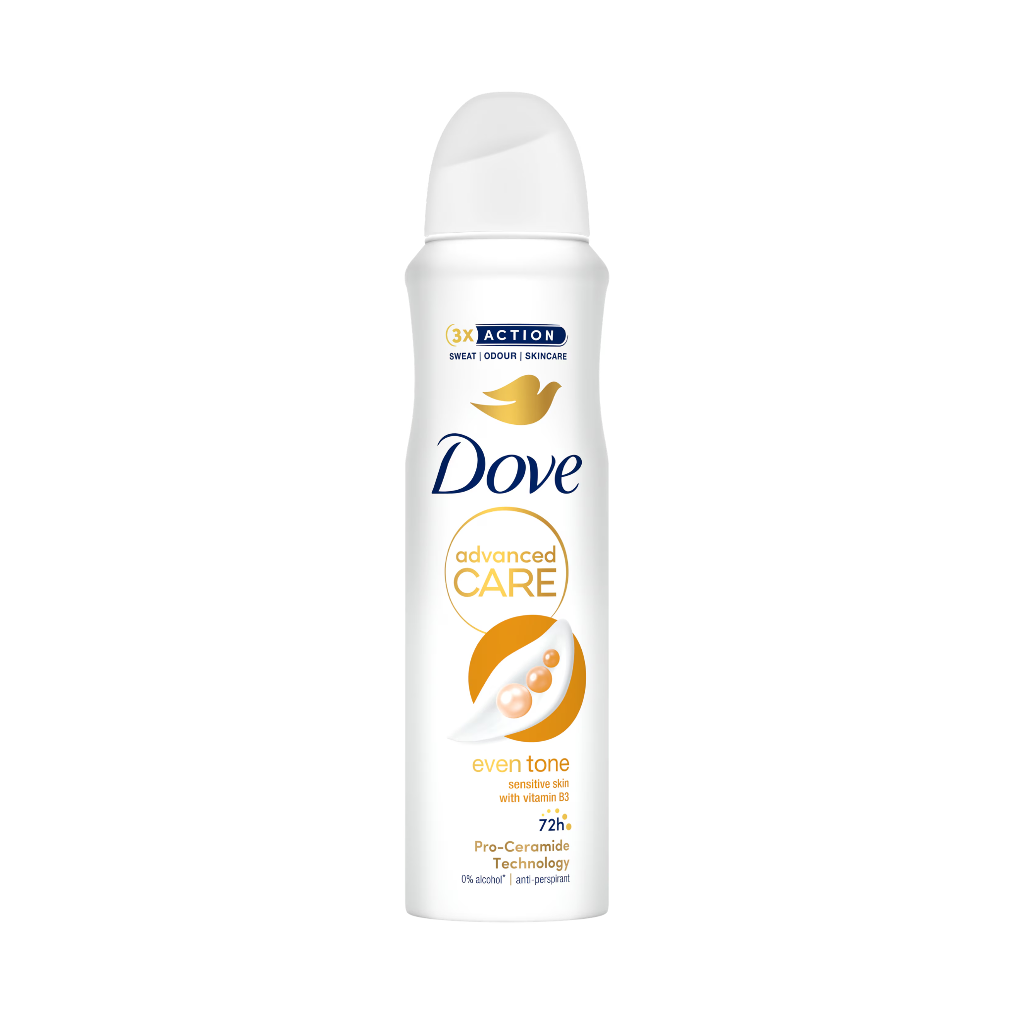 Dove Spray Deod. Even Tone Sensitive 6/150ml
