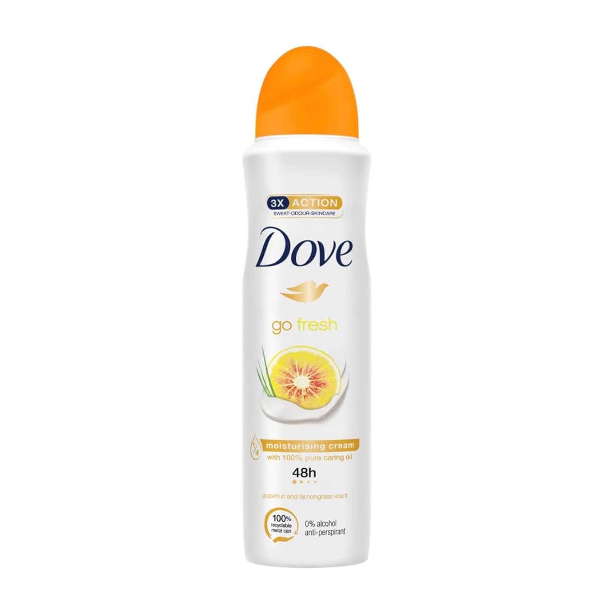 Dove Spray Deod. Grapefruit 6/150ml