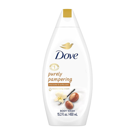 Dove BW Shea Butter & Vanilla 12/450ml