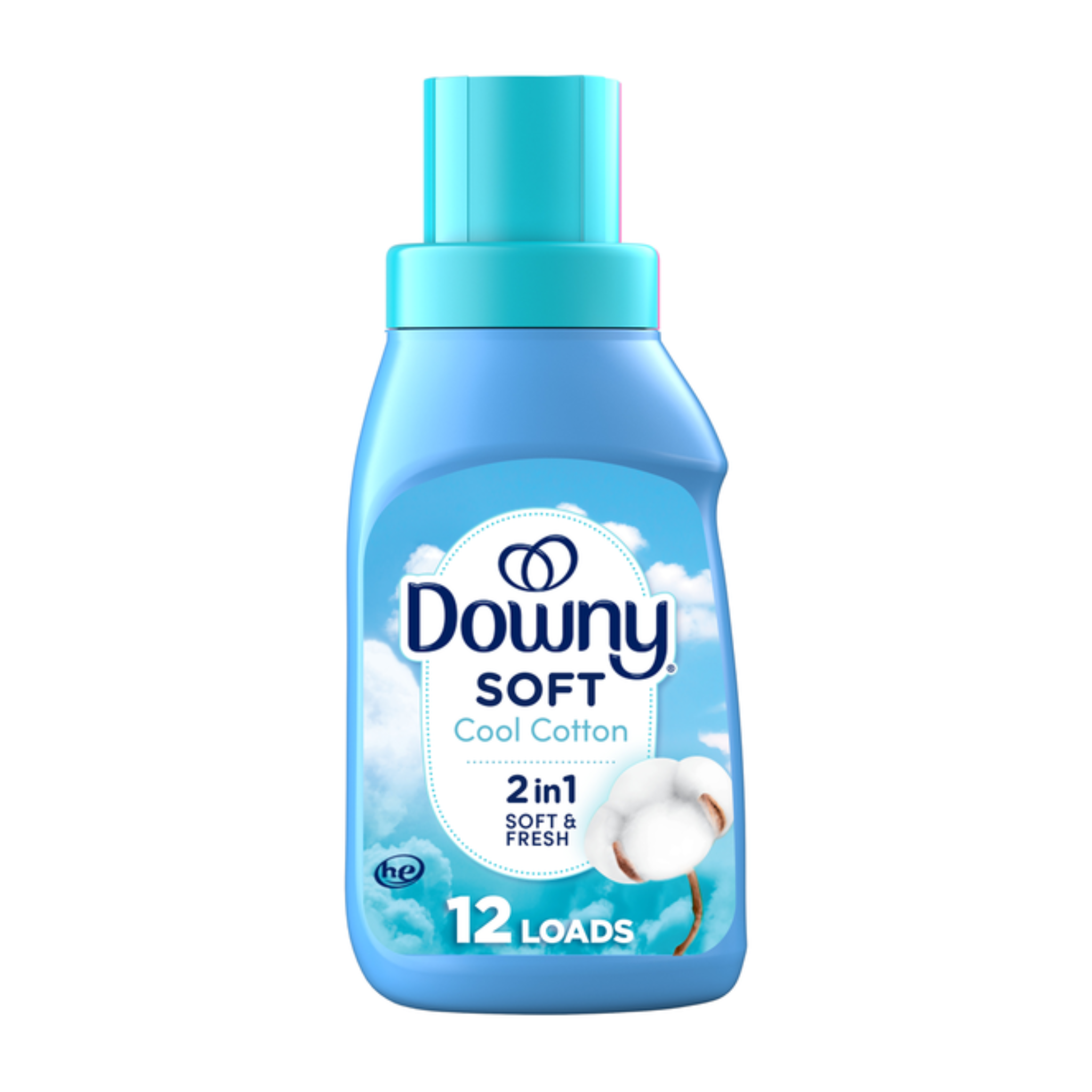 Downy 2in1 Cool Cotton Softener 12/10oz