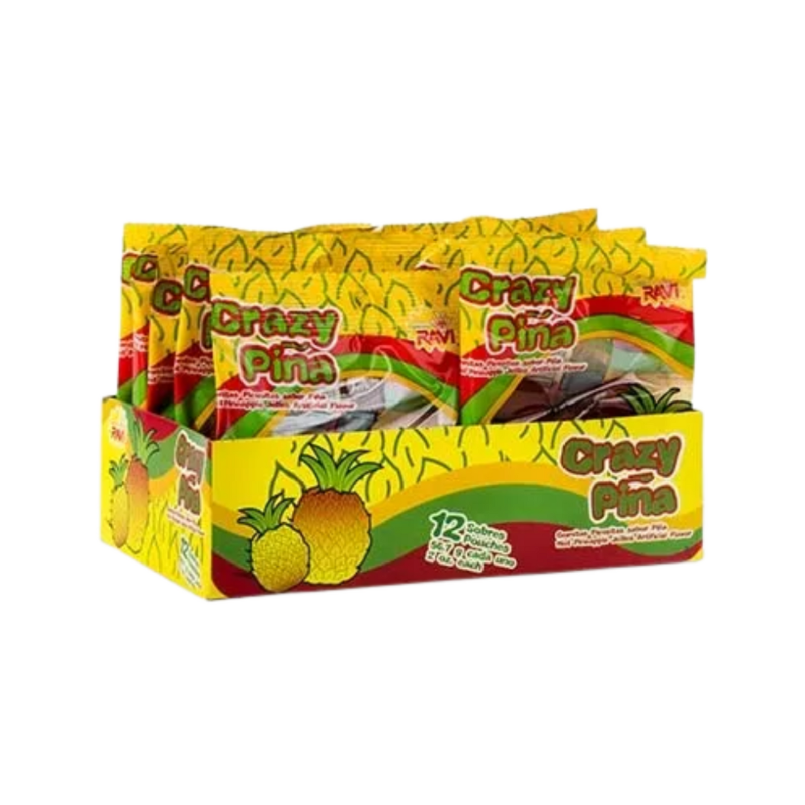 Dulces Ravi Crazy Pina 12ct