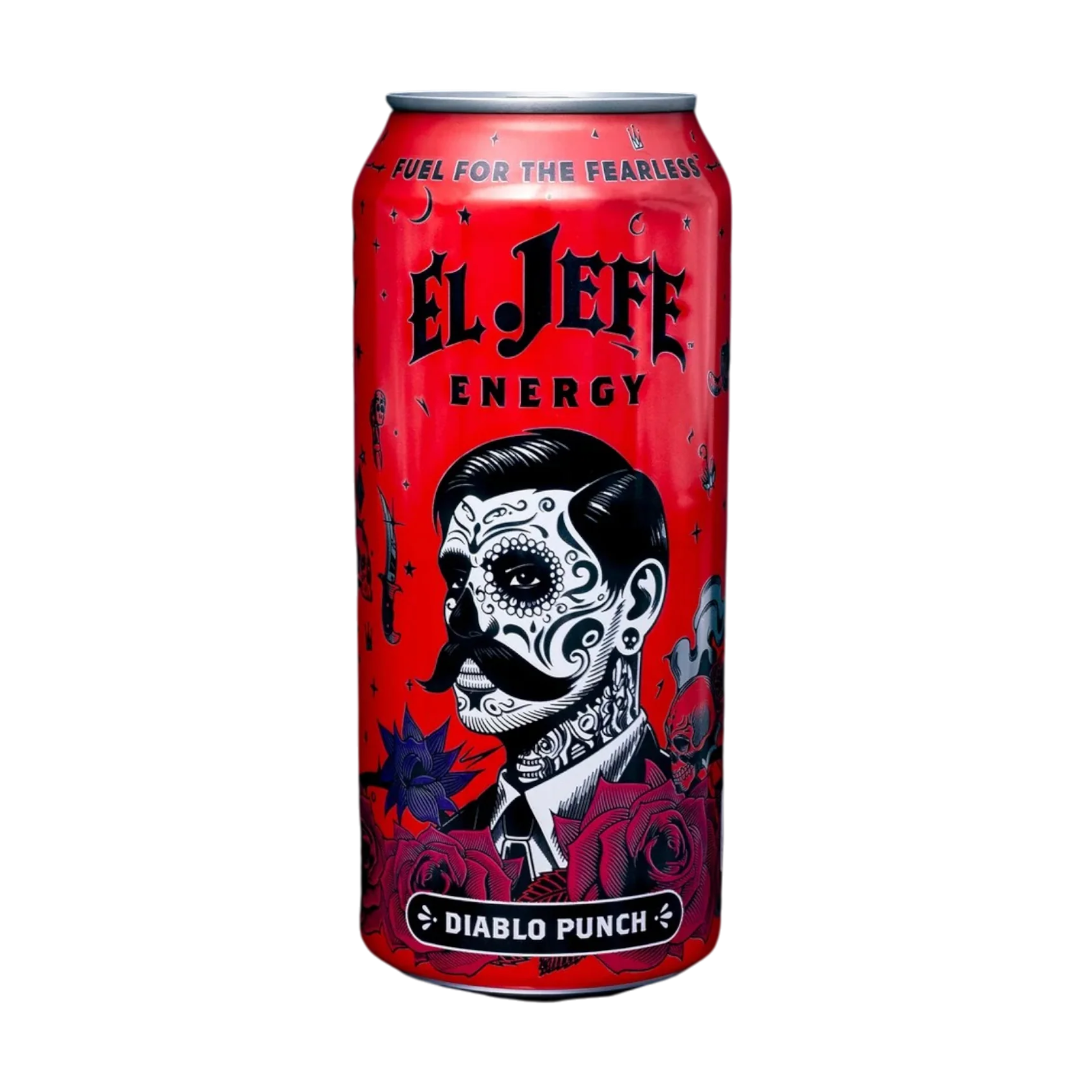 El Jefe Diablo Punch Energy Drink 12/16oz +0.60CRV