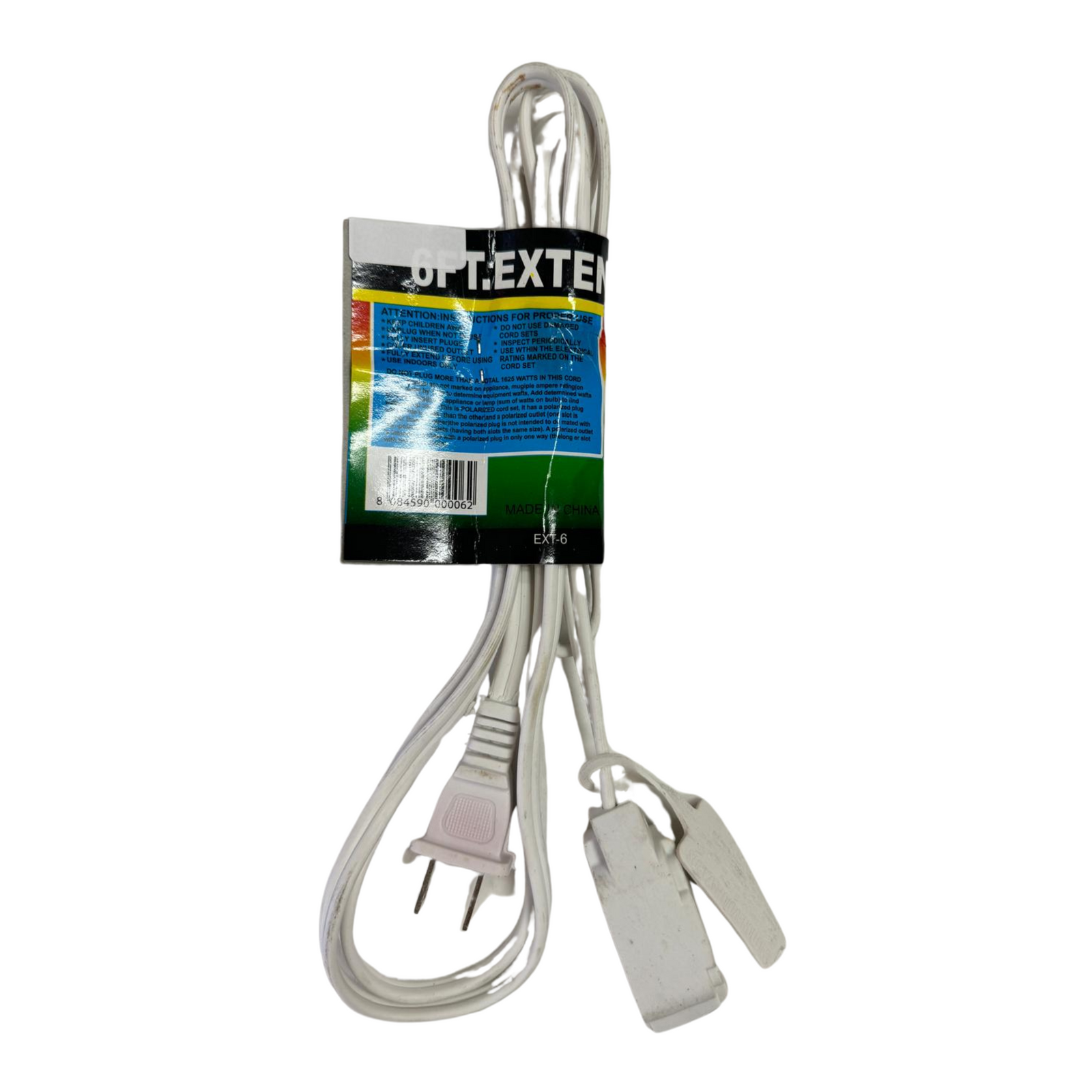 Extension Cord 12/6ft