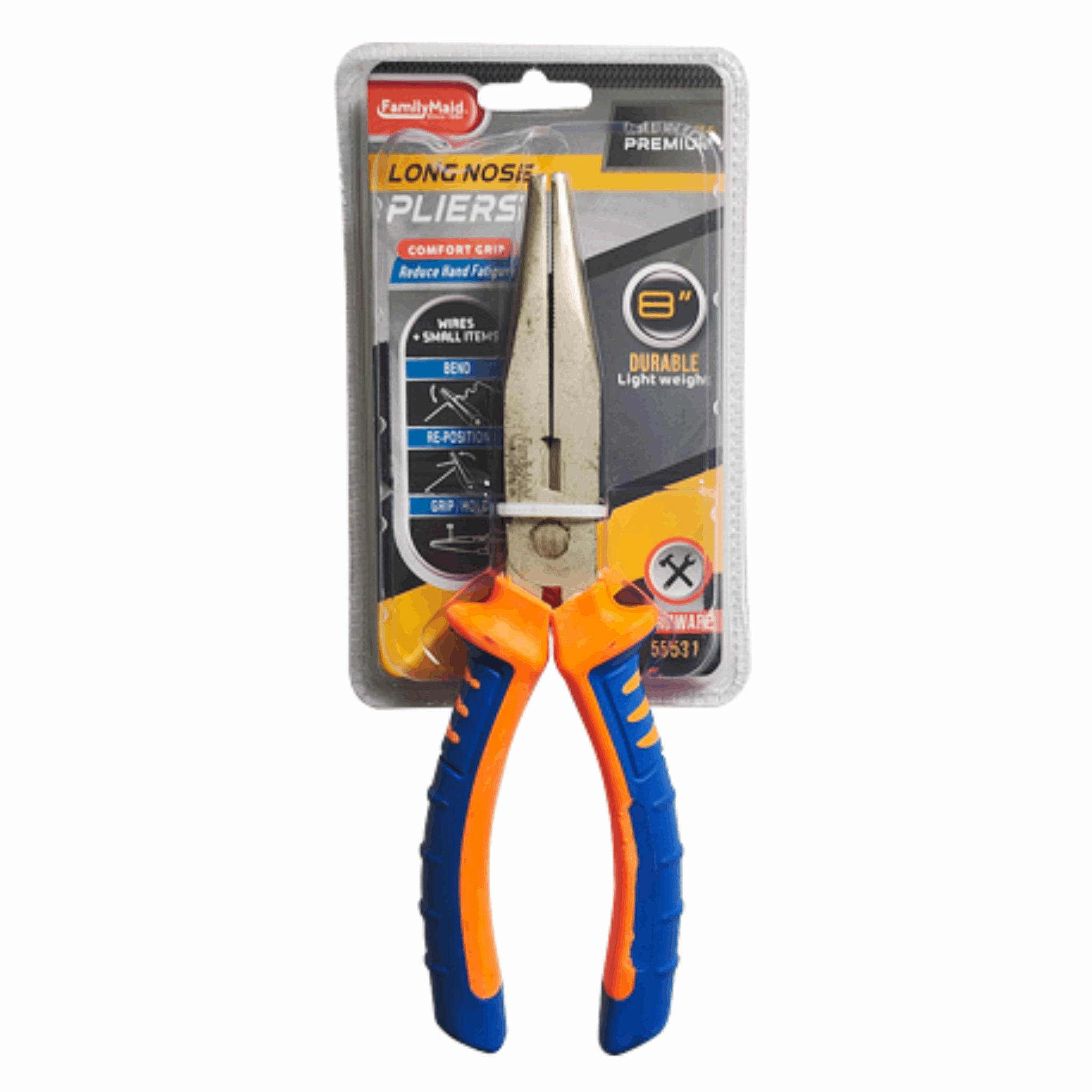 FamilyMaid Long Nose Pliers 6/1ct