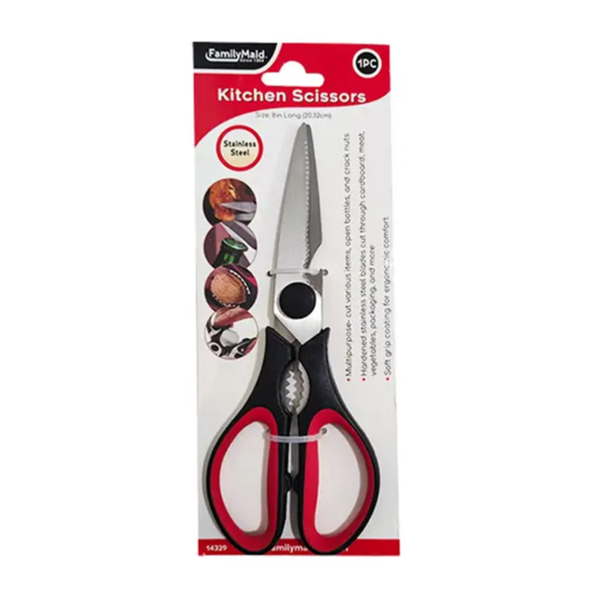 FamilyMaid Kitchen Scissors 12/8.25"