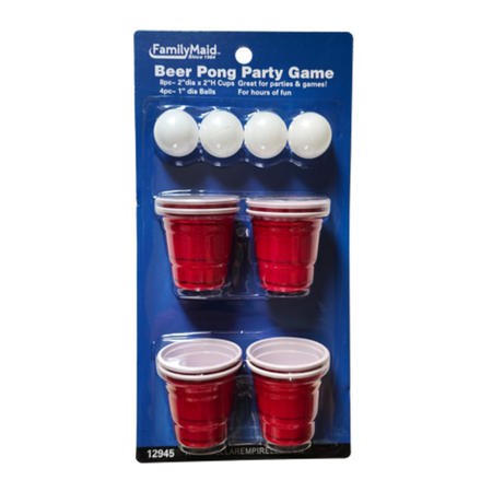 FamilyMaid Beer Pong Party 24/8ct