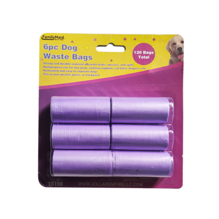 FamilyMaid Dog Waste Bag 12/6ct
