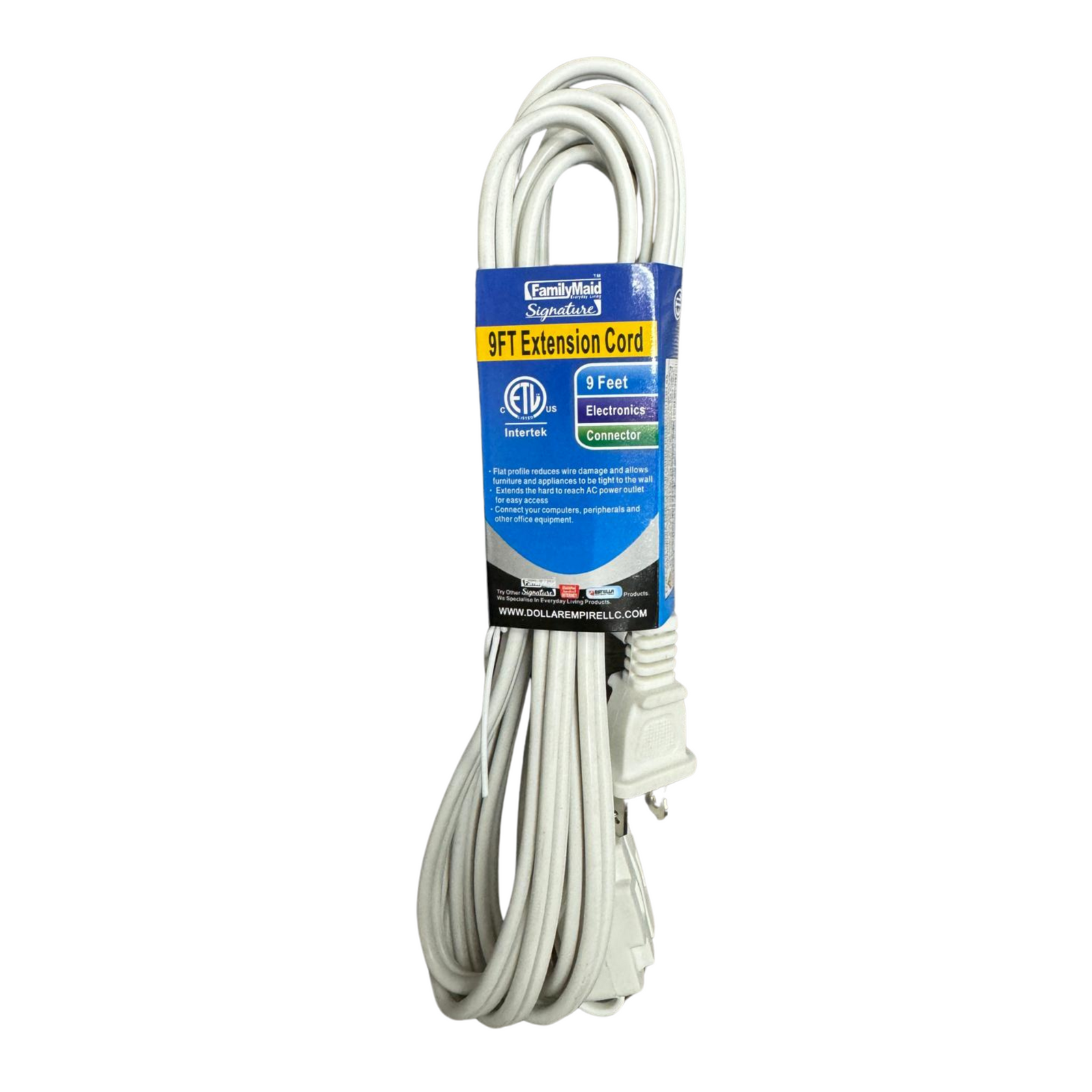 FamilyMaid Extension Cord 12/9ft