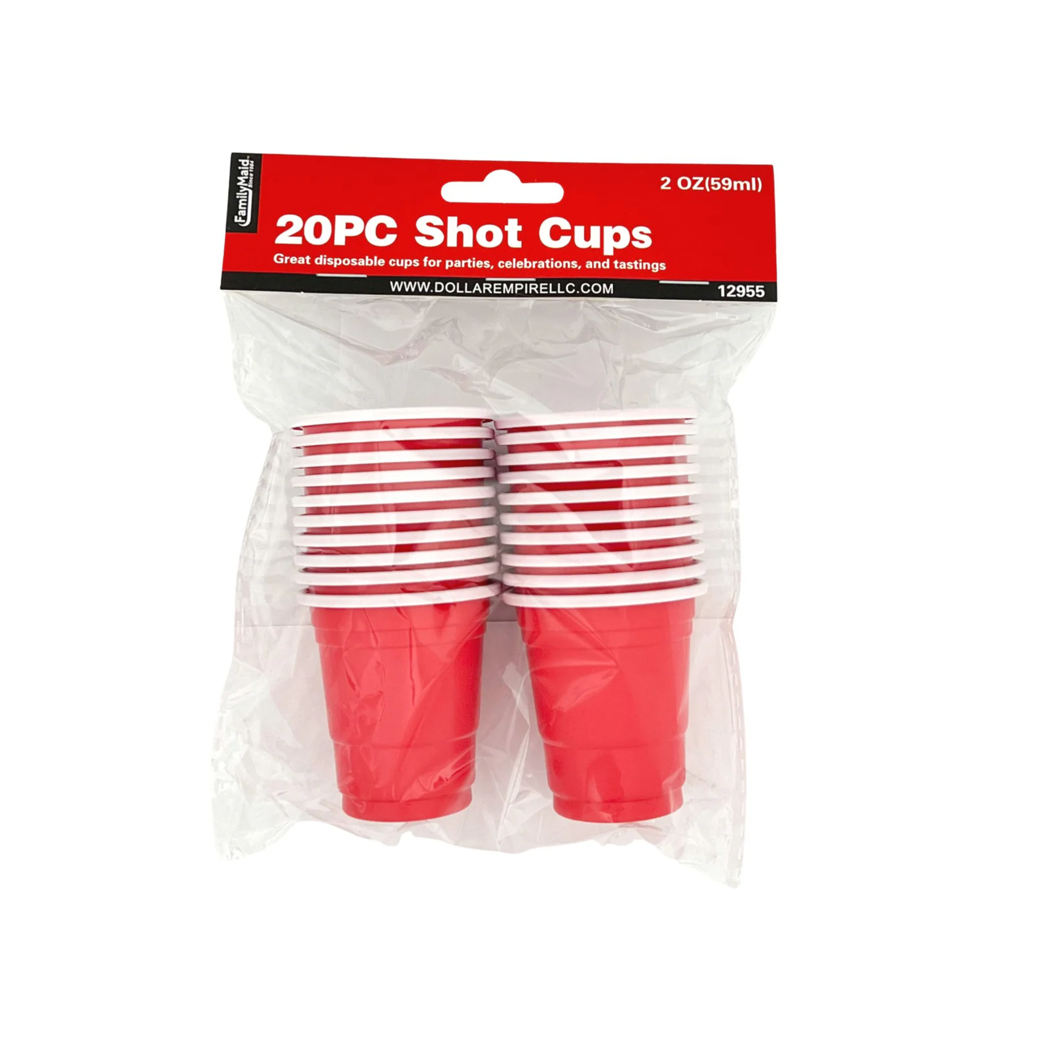 FamilyMaid Shot Cups 20ct 24/2oz